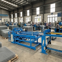 Machine à souder les grillages pour cages à volailles STARF, fil galvanisé de 2-4 mm pour grillage de cage à poules galvanisé à chaud, certifiée CE