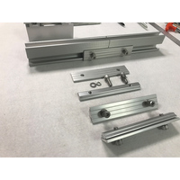 Kit de connecteurs de rail solaire en aluminium pour la jonction de rails, accessoires de montage solaire pour les supports de toit, de sol et de carport photovoltaïques