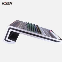 Konsol Mixer suara Digital, Mixer Audio Digital profesional 26 saluran, konsol Mixer suara Mini 24 DSP dengan Bluetooth MP3 USB