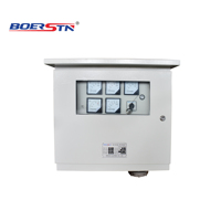 Armoire de distribution électrique extérieure basse tension avec panneau de commande de commutateur de transfert automatique et boîtier de distribution électrique