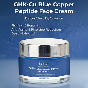 Crème Visage OEM au Peptide de Cuivre Bleu Anti-Rides, Essence Raffermissante au Collagène, Crème Visage au Peptide de Cuivre GHK-Cu Snap8 - Product Image 4