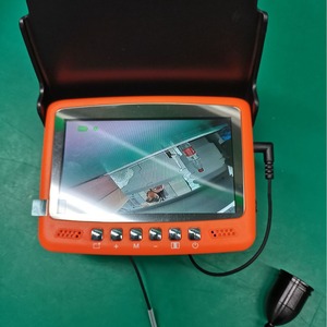 Underwater Fishing <b>Camera</b> 7.0 Inch <b>Wired</b> Ip68 Portable For Sea Ice Lake Fishing 180 Degree View 0.6M-30M Depth Range - Product Image 1