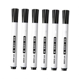 Marqueurs effaçables à sec pour tableau blanc, pointe fine personnalisée, encre noire à faible odeur, séchage rapide, pour enfants, adultes, étudiants, enseignants, maison - Product Image 1