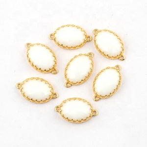 สร้อยข้อมือคริสตัลควอตซ์อาเกตสองชั้นทรงรีที่เป็นของขวัญสำหรับ - Product Image 2