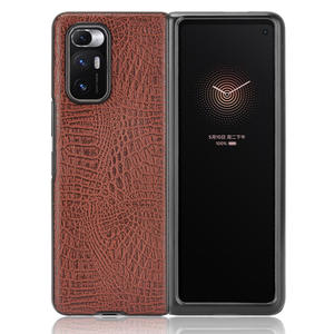 Croco เคสพับได้หนัง PU ผิวหรูสำหรับ <span class=keywords><strong>Xiaomi</strong></span> Mi <span class=keywords><strong>Mix</strong></span> <span class=keywords><strong>Fold</strong></span> 8.01 "ปกแข็งสีด้านหน้า + ปกหลังโทรศัพท์ - Product Image 6