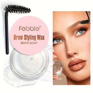 2025 Hot-selling <b>Brow</b> Styling <b>Wax</b> Long-lasting Waterproof Transparent Eyebrow Gel Eyebrow Sculpting Pomade Private Label - Product Image 2