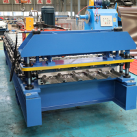 Máquina Automática de Primera Calidad para Fabricar Láminas de Techo Corrugado, Máquina Formadora de Techos de Hierro Corrugado de Acero de Color