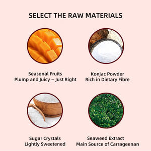 Usine chinoise OEM <span class=keywords><strong>Gelée</strong></span> de konjac aux fruits avec vitamine C <span class=keywords><strong>pour</strong></span> la gestion du poids Boisson à grignoter à boire - Product Image 6