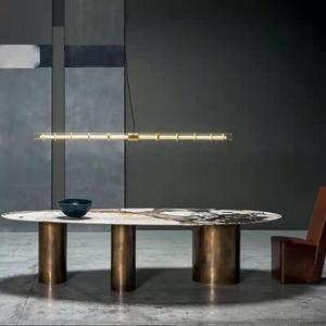 <span class=keywords><strong>2025</strong></span> Thiết Kế Mới Nhất Hiện Đại Phong Cách Châu Âu Bàn Ăn Giá Bán Buôn Fancy Bất Tự Nhiên Đá Bàn Ăn Đặt - Product Image 1