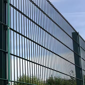 Pandel tấm 'cao cấp ngoài trời 173 khách sư tử thép vườn hàng rào cong màu xanh lá cây 2D với mô hình 3D hàn dây hàng rào & Cổng - Product Image 5