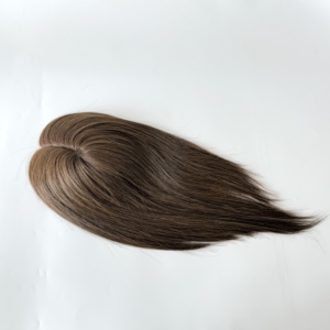 Perruques pour femmes 5.5*6.5 Mono, cheveux naturels, pour cheveux clairsemés, toupet féminin, couleur naturelle, densité 130% # 2 14 pouces - Product Image 2