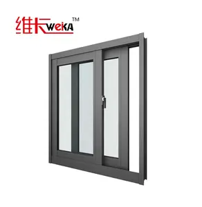 威卡中国品牌UPVC推拉窗门具有卓越的密封性能高安全工厂批发