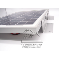 Support de panneau solaire en forme de Z en aluminium CE Style Z Supports de montage solaires pour montage sur camping-car/caravane/marine.