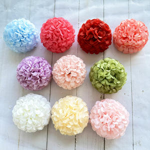 <span class=keywords><strong>MeiShan</strong></span> Boule Artificielle Hibiscus Tête de Fleur Nouveaux Produits Polyvalente Rentable Décoration de Mariage Haute Qualité - Product Image 6