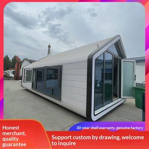 Grande capsule spatiale, cabine carrée, bureau, cabine mobile, chambre, B&B, conception gratuite, assemblage en usine - Product Image 1