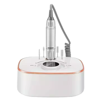 Perceuse à ongles électrique sans fil S306 35 000 tr/min, moteur à balais, rechargeable par USB, design ergonomique en forme de stylo