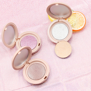 Bronceador e Iluminador Vegano con Logotipo Personalizado, <span class=keywords><strong>Polvo</strong></span> Prensado Brillante, Iluminador en Crema con Textura en <span class=keywords><strong>Polvo</strong></span>, 5 Colores, Maquillaje Facial - Product Image 5