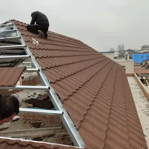 roof tile price stone coated roof tile rooftop design stone coated steel roof sheet
