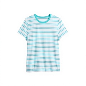 Nueva Colección de Camisetas Gráficas para Mujer, Camiseta de Manga Corta de Algodón Jersey, Estampada, con Ilustraciones Personalizadas, Marca Privada, Fabricante OEM - Product Image 1