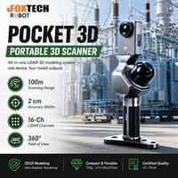 Scanner 3D portable sans fil à laser LiDAR haute précision pour la topographie, la cartographie et la construction