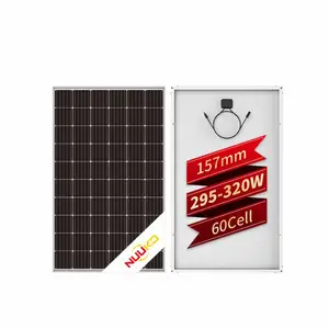 Nuuko Pv Mono 157mm Half Cell 295W 300W 305W 310W 315W 320w 60 Cells P Type Solar Panel