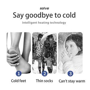 Chauffe-pieds hiver maison coussin chauffant électrique pantoufles bottes à cuissardes batterie Rechargeable <span class=keywords><strong>micro</strong></span>-<span class=keywords><strong>ondes</strong></span> pantoufles chauffantes pour Mem femmes - Product Image 6