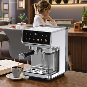 Potente Cafetera Espresso, Cappuccino y Latte con 3 Opciones de Temperatura, Pantalla LED de Tiempo de Funcionamiento - Product Image 6