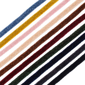 Stock <span class=keywords><strong>3M</strong></span> felpa chenilla tejida cincha ropa DIY joyería hecha a mano regalos flor embalaje Navidad cintas decorativas - Product Image 3