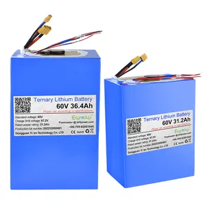 36V 48V 60V 72V 10ah 20ah 30ah 35ah 40ah 45ah 50ah batterie au Lithium pour moto électrique Scooter ebike