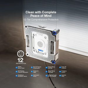 <span class=keywords><strong>Robot</strong></span> <span class=keywords><strong>de</strong></span> nettoyage <span class=keywords><strong>de</strong></span> vitres intelligent ECOVACS WINBOT W3, batterie intégrée, mode sans fil, système <span class=keywords><strong>de</strong></span> pulvérisation triple, protection anti-chute - Product Image 5