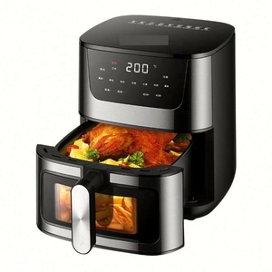 <span class=keywords><strong>Friteuse</strong></span> à air électrique double, modèle <span class=keywords><strong>Ninja</strong></span>, avec fonction grill, idéale pour la maison - Meilleure vente - Product Image 1
