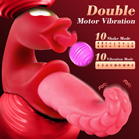 Großhandel Modell B Teleskopischer Silikon-Vibrator mit Stoßfunktion USB-Aufladbar IPX6 Wasserdicht für Frauen OEM-Anpassung