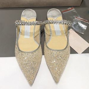 Zapatos Muller 2026, Sandalias de Tacón Alto de Charol para Mujer, Atuendo de Verano, Zapatillas Medias, Zuecos Puntiagudos, Mules con Suela de Goma - Product Image 5