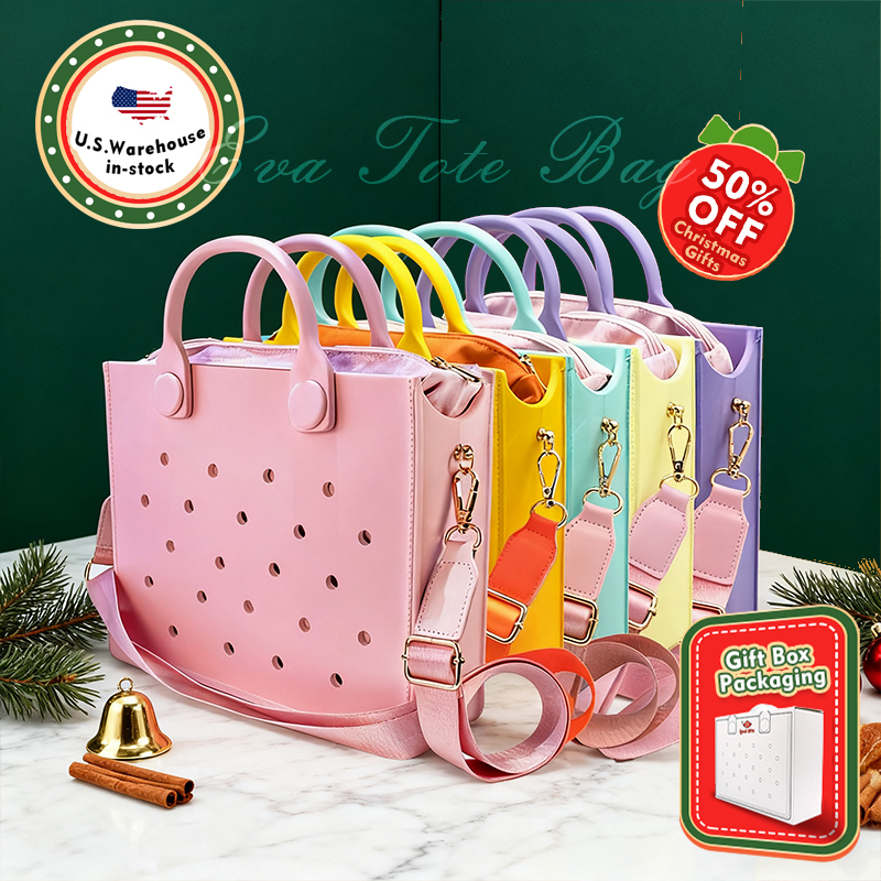Promotions Christmas EVA Tote Bags with
