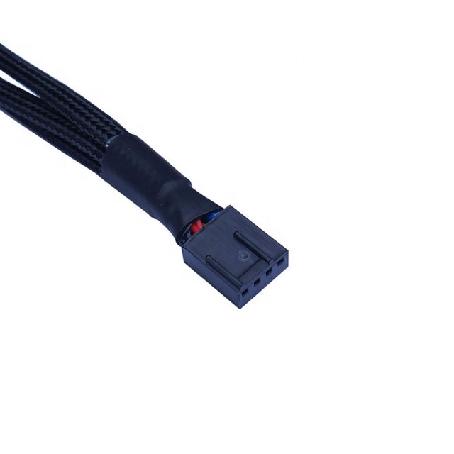 PWM Fan Splitter 4pin Adapter Cable 1 to 1 2 3 4 Computer CPU Fan Splitter PC Fan Extension Power Cable