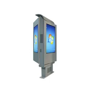 미디어 광고 장비 야외 용량 성 디지털 홍보 43 인치 lcd 디지털 간판 광고 디스플레이 기계