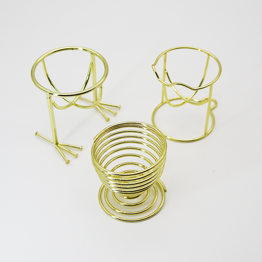 Costica cute rose gold makeup sponge stand holder storage