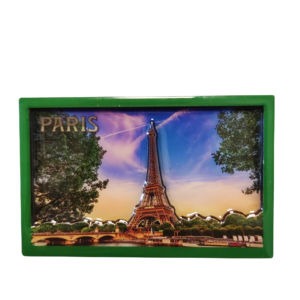 Chất Lượng Cao Tùy Chỉnh Thiết Kế Logo Thành Phố Du Lịch Lưu Niệm Pháp <span class=keywords><strong>Paris</strong></span> MDF Epoxy Đôi 3D Tủ Lạnh Nam Châm - Product Image 5