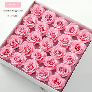 Aierflorist Manta Rose Scented Soap Flower DIY Aroma Simulation Flower Head Gift Bouquet Box Decoration Soap Flower Head - Product Image 3