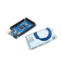 Papan Pengembangan USB Modul Elektronik MCU ATMEGA2560-16AU MEGA2560 R3 CH340G ATMEGA16U2 dengan Kabel