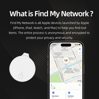 Soldes : Traceur GPS pour animaux de compagnie (chats et chiens) certifié MFi pour iOS, fonction de localisation, autonomie ultra-longue, idéal pour les voyages – Stock usine