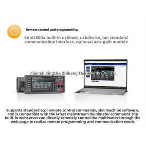 Instrument de mesure électronique autonome Siglent SDM4065A/SDM4065A-Sc à double affichage haute vitesse 6,5 chiffres - Product Image 4