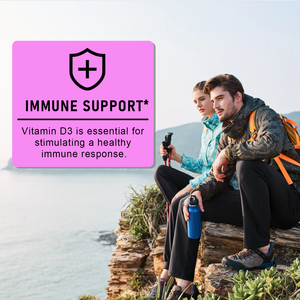 Suplemento Dietético de Vitamina D3 en Gotas Líquidas de Marca Privada OEM, Promueve la Salud Ósea y Refuerza el Sistema Inmunitario para Adultos - Product Image 3