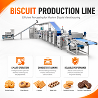 Ligne de fabrication de biscuits entièrement automatique, équipement complet de production de biscuits durs et de biscuits mous