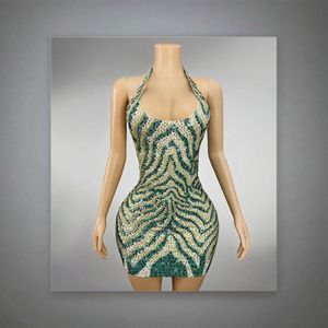 Ladies Spandex Bodycon Mini <b>Dress</b> Sleeveless Strapless Backless Eco-Friendly Party <b>Dress</b> Wholesale - Product Image 3