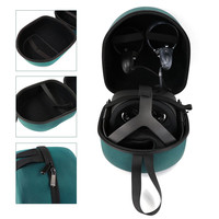 Tas Jinjing Keras dengan Penutup Pelindung Lensa untuk Oculus Meta Quest 3S/Quest 3/Quest 2/Apple Vision Pro