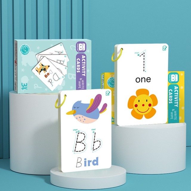 Best-selling Thickened High-quality Unisex Eco-friendly Reusable Educational Flashcards for Enlightenment Education.