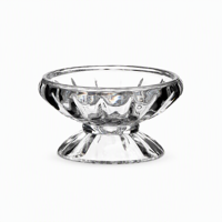 Bol à glace en verre gaufré, plat de service vintage pour desserts, style européen, vaisselle de café, OEM