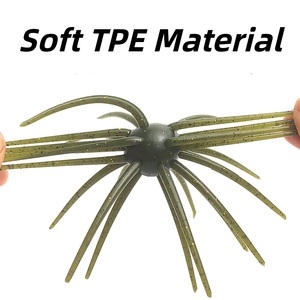 En gros, personnalisé, 11 cm, Boule de leurres souples flottante en TPE, type Urène de mer bionique, modèle 'Problem Bad Black Pit Water Gallbladder Ball', souple et résistante - Product Image 3