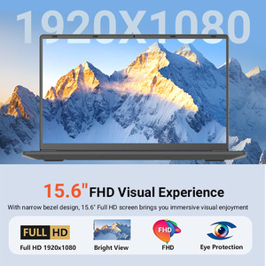 15,6 "N5095 FHD IPS tipo C retroiluminado huella digital ordenador portátil Ac Wi Fi DDR SSD cubierta Notebook Personal Oficina bajo precio portátil - Product Image 4